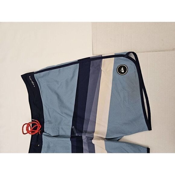 Quicksilver Boardshorts DryFlight Trunks Swim Men’s 40 Hawaiian Stripe - Picture 15 of 16